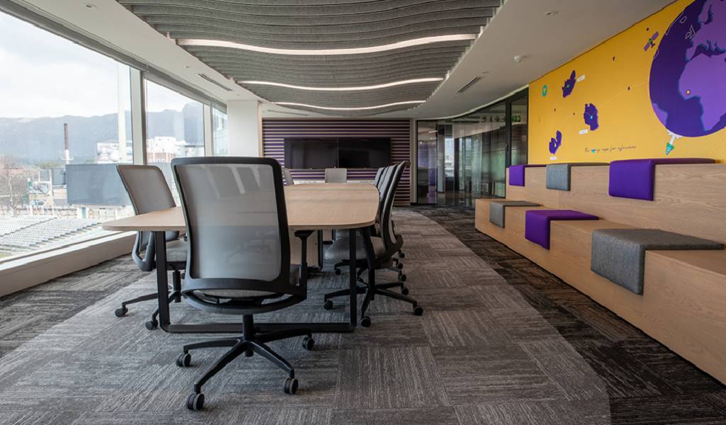 Boardroom meeting space