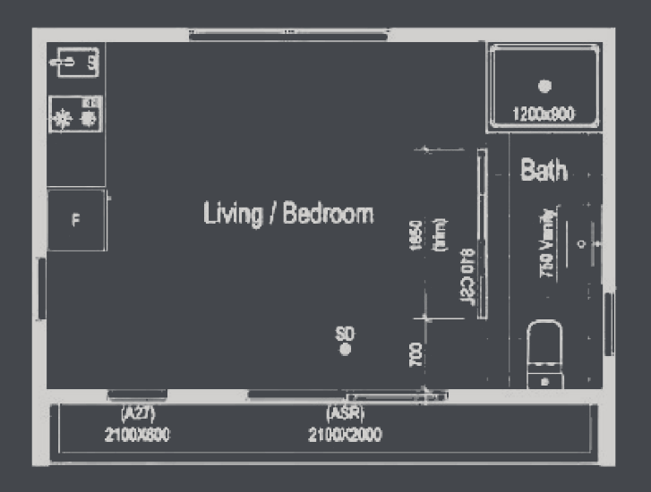 Pukerangi (22.4sqm) Studio